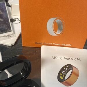 Smart Health Ring - silver